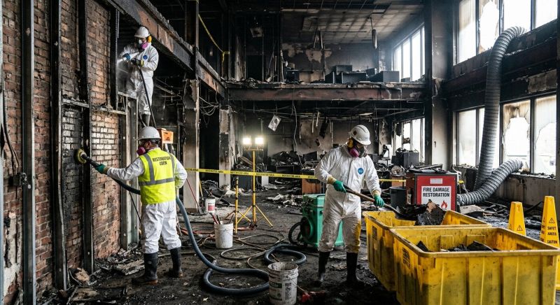 Commercial Fire Damage Repair in Scottsdale, AZ