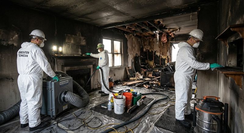 Commercial Fire Mitigation in Santa Rosa, CA