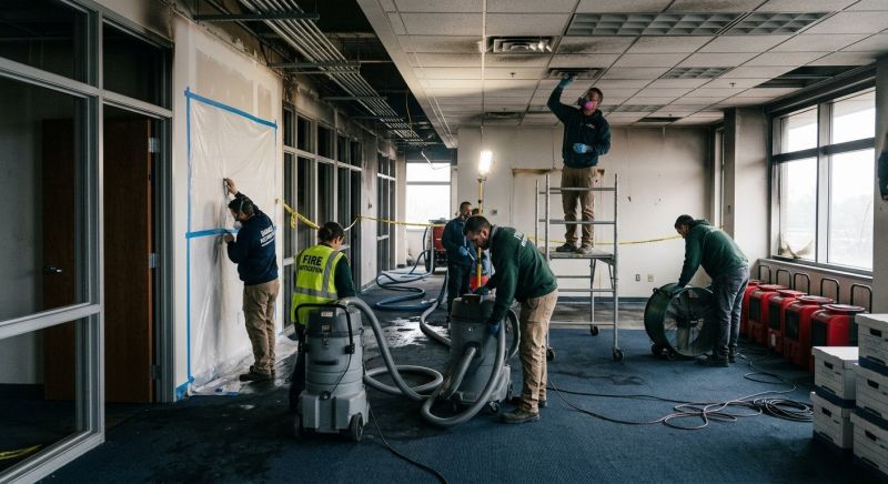 Commercial Fire Mitigation in Austin, TX