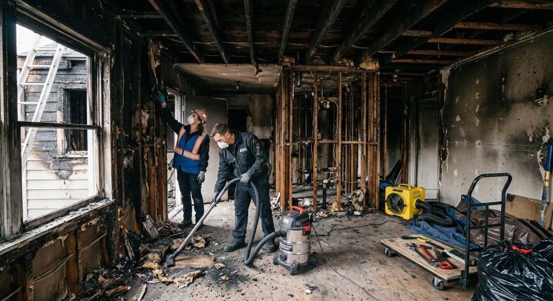 Commercial Fire Restoration in Gilbert, AZ