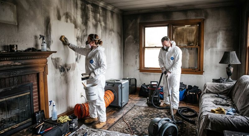 Smoke Damage Removal in Santa Rosa, CA