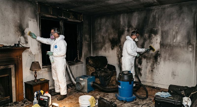 Smoke Damage Restoration in Sonoma County, CA