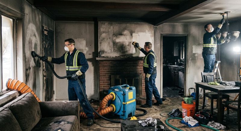 Soot Cleaning in Santa Rosa, CA