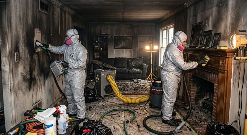 Soot Damage Cleanup in Marin County, CA