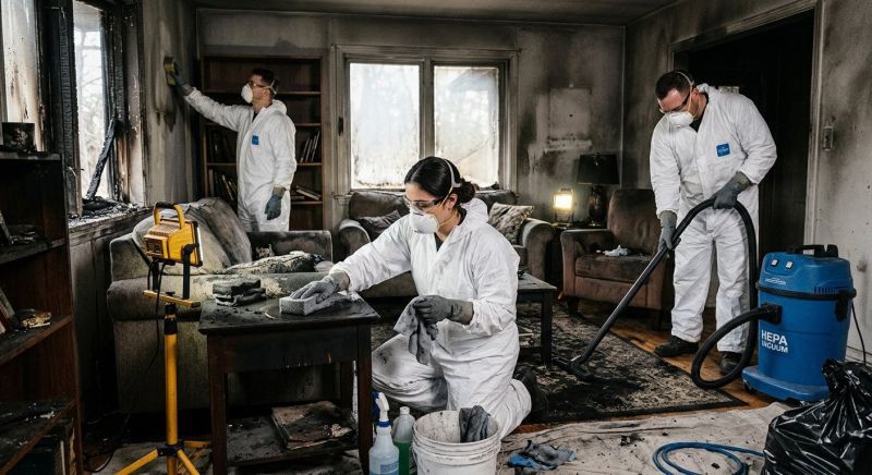 Soot Damage Repair in Marin County, CA