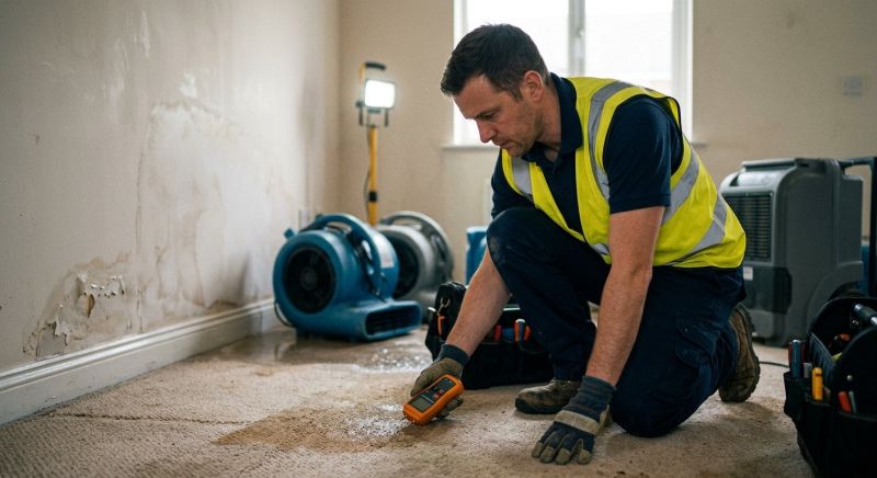 Water Damage Cleanup in Scottsdale, AZ